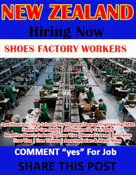 Factory worker job in New Zealand 2021