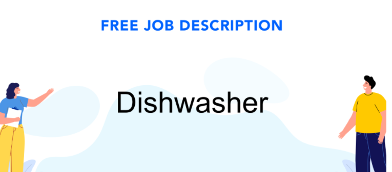 Dishwasher Jobs in the USA 2022:Dishwasher Jobs in the USA 2022: