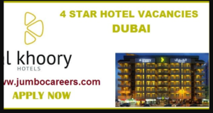 Hotel Jobs in Dubai UAE: