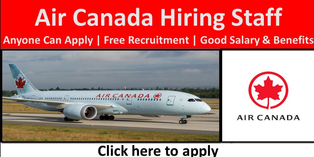 Jobs in Air Canada 2022: