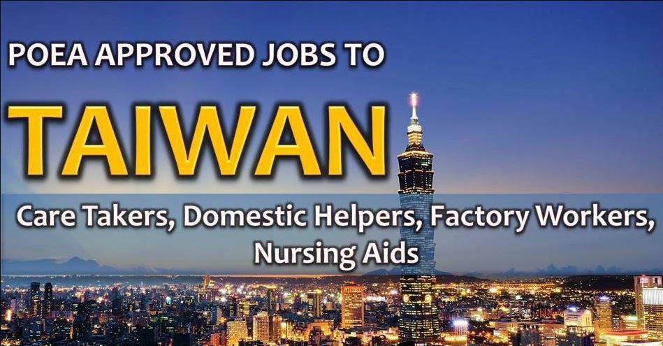 JOBS IN TAIWAN FOR FOREIGNERS 2022: