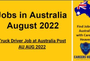 Jobs in Australia Post:
