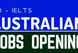 Jobs in Australia For Foreigners 2022