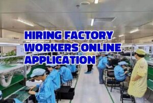 Factory Worker Jobs in Taiwan 2022