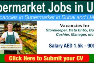 Super Market Jobs in the UAE 2022