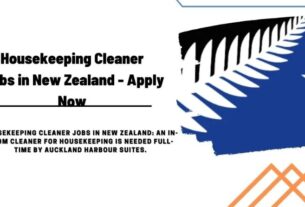 Housekeeping Jobs In New Zealand 2023