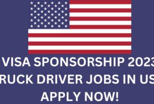 Truck Driving Jobs in USA For Foreigners 2023