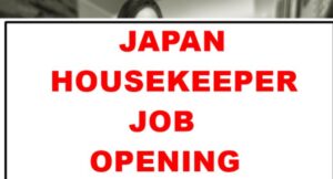 Job Hiring in Japan for Filipinos 2023